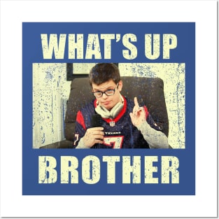 What's up brother sketch meme  streamer Posters and Art